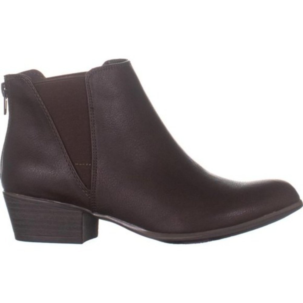 New Esprit Faux Leather Almond Toe Booties 7.5M - Picture 3 of 6